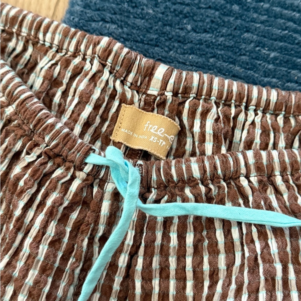 Free People Plaid Bloomer Short - Picture 2 of 2